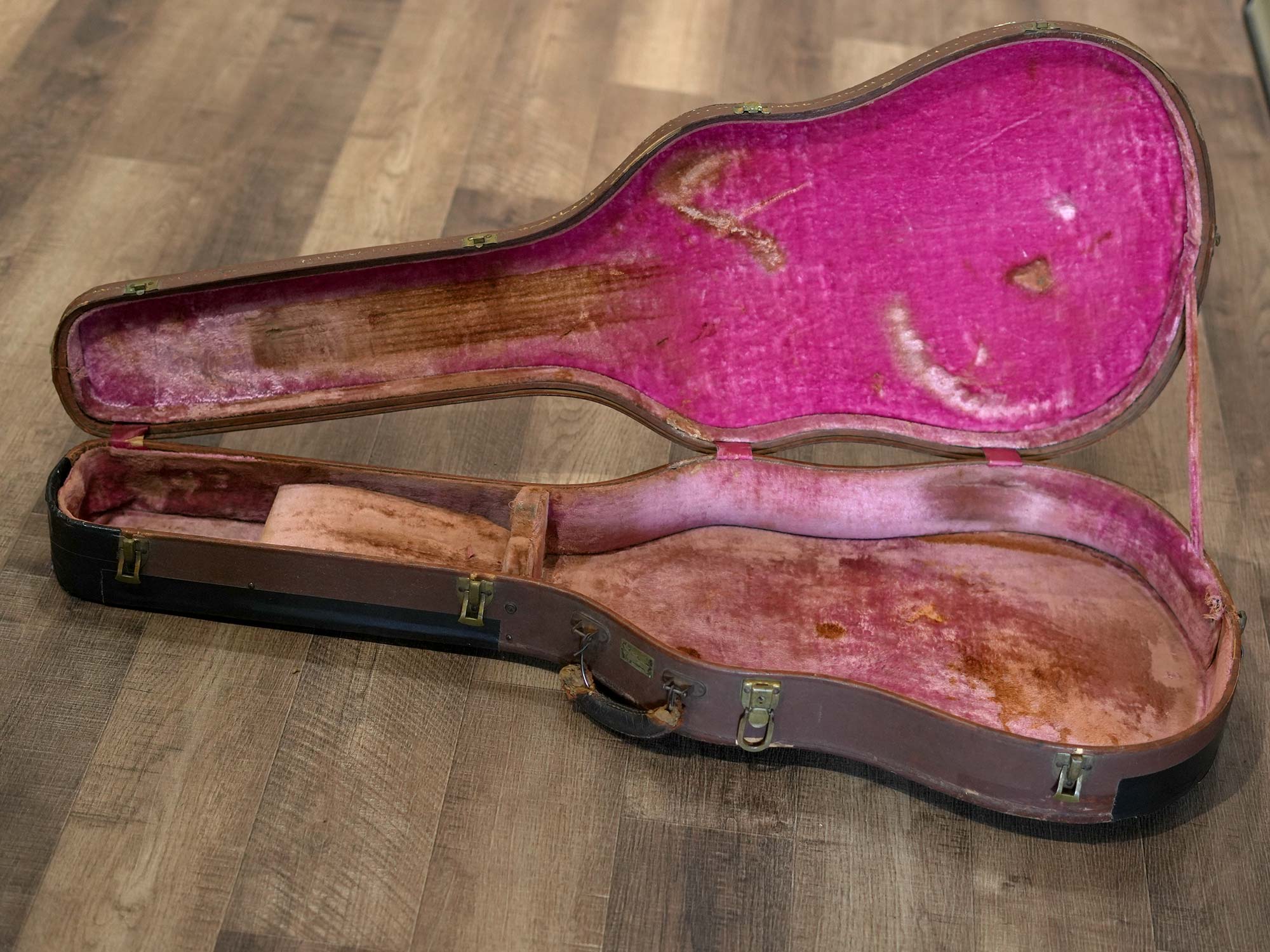 Gibson 1950s Brown Hard Case For ES-335 ES-345 ES-355